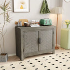 40 Modern Console Table Sofa Table with 2 Shelves