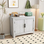 40 Modern Console Table Sofa Table with 2 Shelves