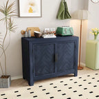 40 Modern Console Table Sofa Table with 2 Shelves