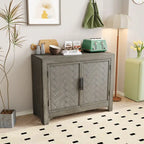 40 Modern Console Table Sofa Table with 2 Shelves