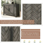 40 Modern Console Table Sofa Table with 2 Shelves