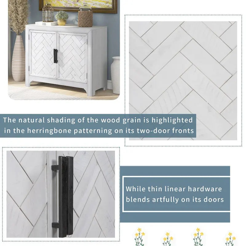 40 Modern Console Table Sofa Table with 2 Shelves