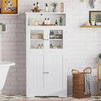 Bathroom Storage Cabinet - 11.78D x 23.6W x 50.4H