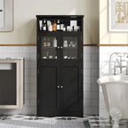 Bathroom Storage Cabinet - 11.78D x 23.6W x 50.4H