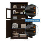 Bathroom Storage Cabinet - 11.78D x 23.6W x 50.4H