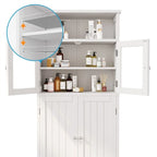 Bathroom Storage Cabinet - 11.78D x 23.6W x 50.4H