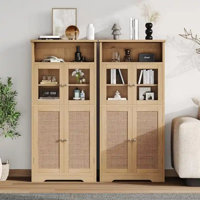 Bathroom Storage Cabinet - 11.78D x 23.6W x 50.4H