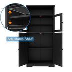 Bathroom Storage Cabinet - 11.78D x 23.6W x 50.4H