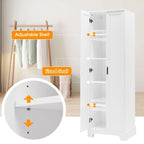 Storage Cabinet with Two Doors for Bathroom - 23.30L * 16.90W * 71.20H