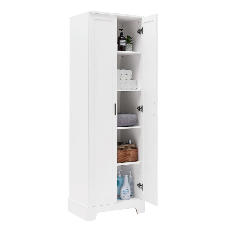 Storage Cabinet with Two Doors for Bathroom - 23.30L * 16.90W * 71.20H