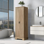 Storage Cabinet with Two Doors for Bathroom - 23.30L * 16.90W * 71.20H