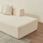 Modular Sectional Couch,Modern L-Shape Sectional Sofa w/Chaise Lounge