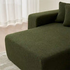 Modular Sectional Couch,Modern L-Shape Sectional Sofa w/Chaise Lounge