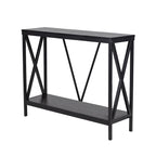 Aquatic Fundamentals 40/55 Gallon Steel X-Frame Aquarium Stand in Black
