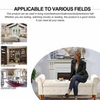 62 Bedroom Tufted Button Storage Bench, Modern Fabric Upholstered Ottoman, Window Bench, Rolled Arm Design for Bedroom