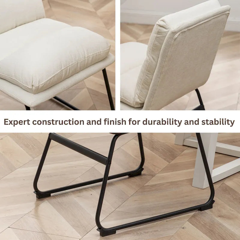 Roundhill Milos Upholstered 26-inch Counter Height Stools, Set of 2